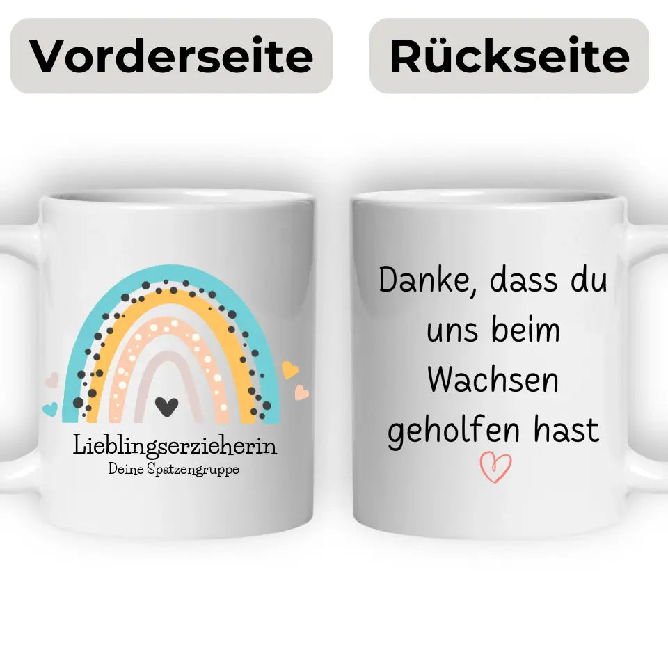 Abschiedsgeschenk für Erzieher: "Danke, dass du uns..."
