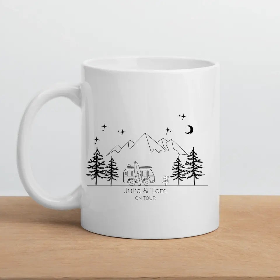 Camping Tasse "Surfer Van"