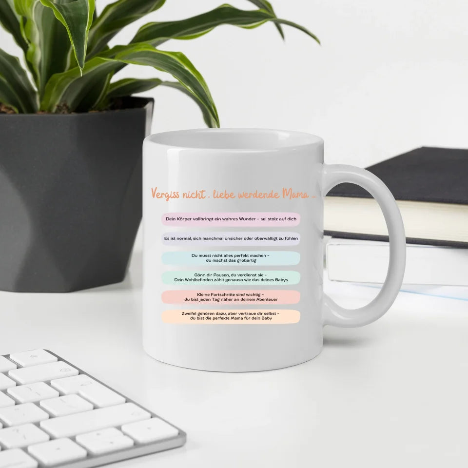 Geschenktasse für werdende Mama´s