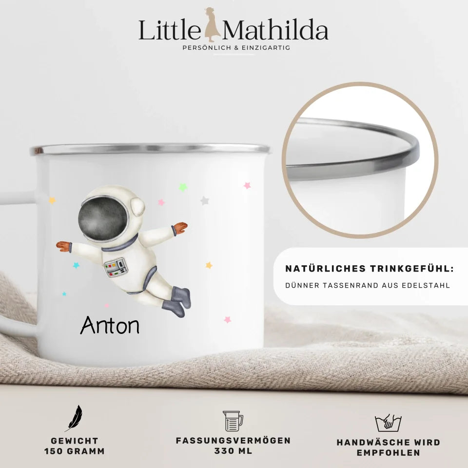 Astronauten Kindertasse