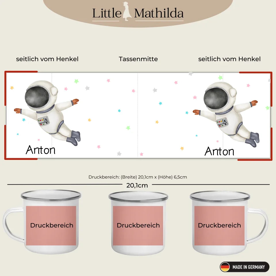 Druckbereiche Little Mathilda