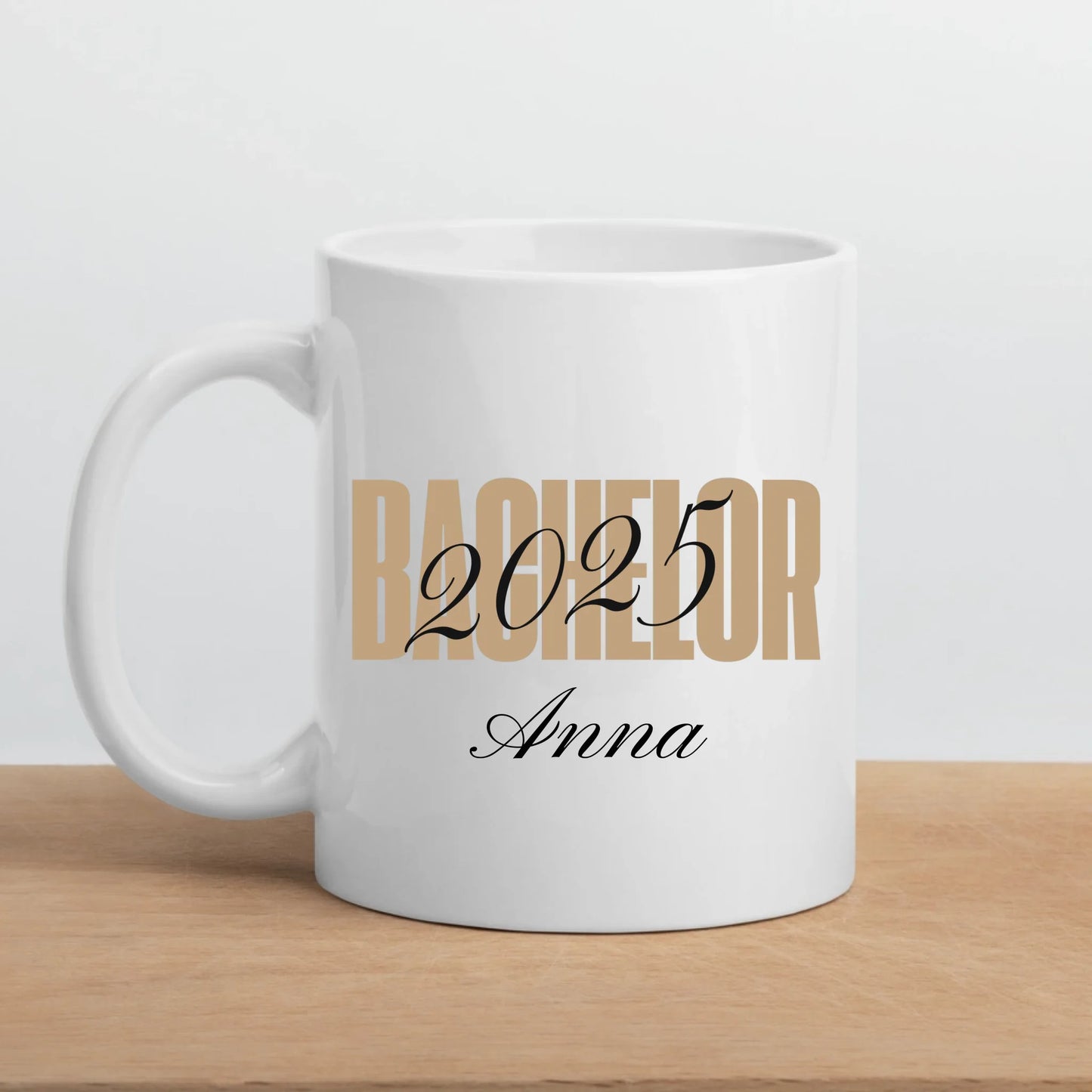 Personalisierte Tasse Bachelor 2025