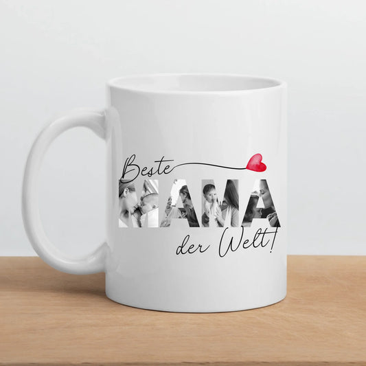 Beste Mama Tasse mit Fotos
