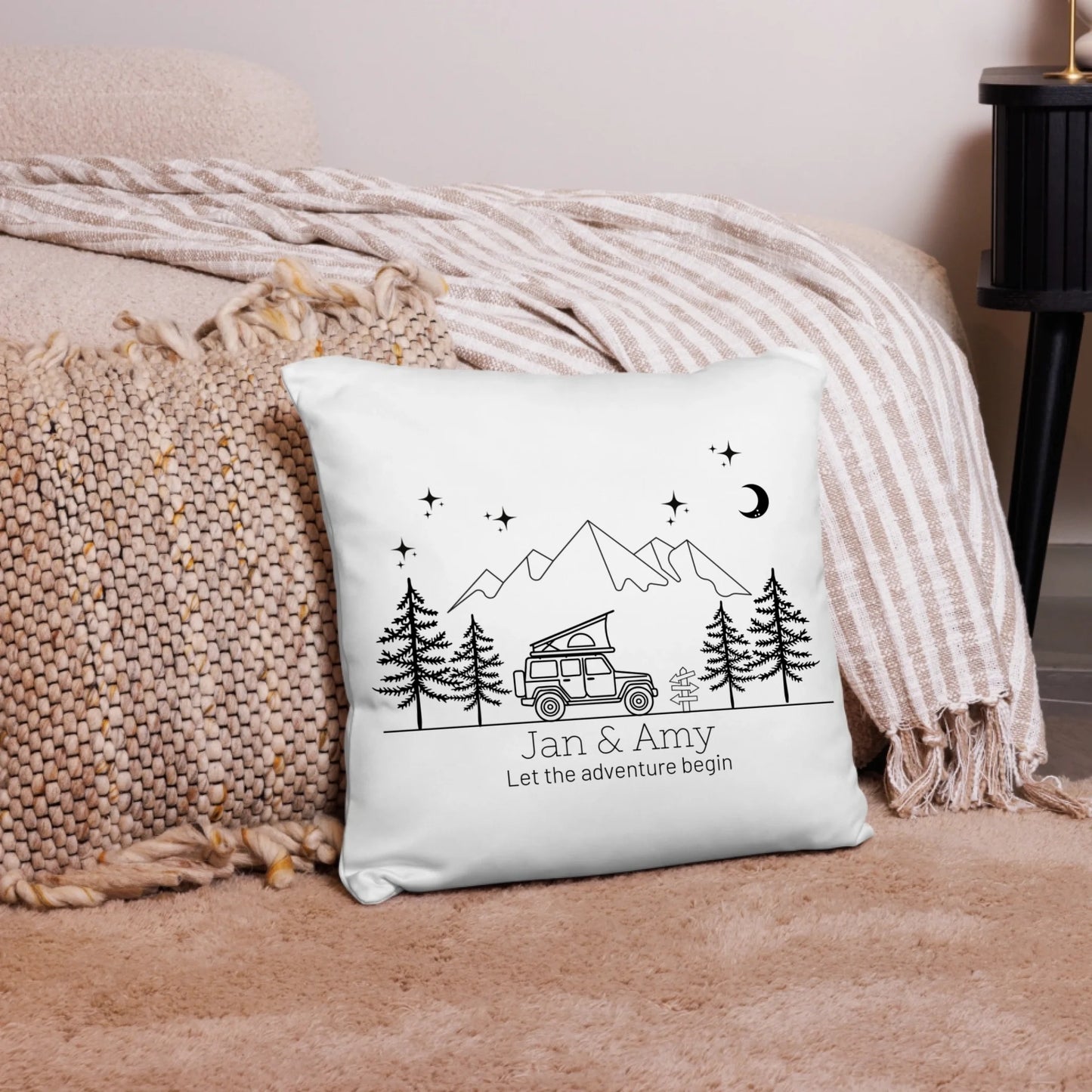 Oreiller de camping personnalisé tout-terrain