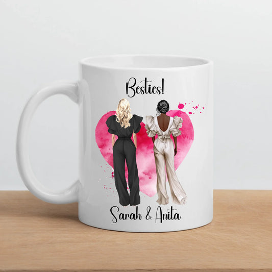 Personalisierte Tasse: Beste Freundin