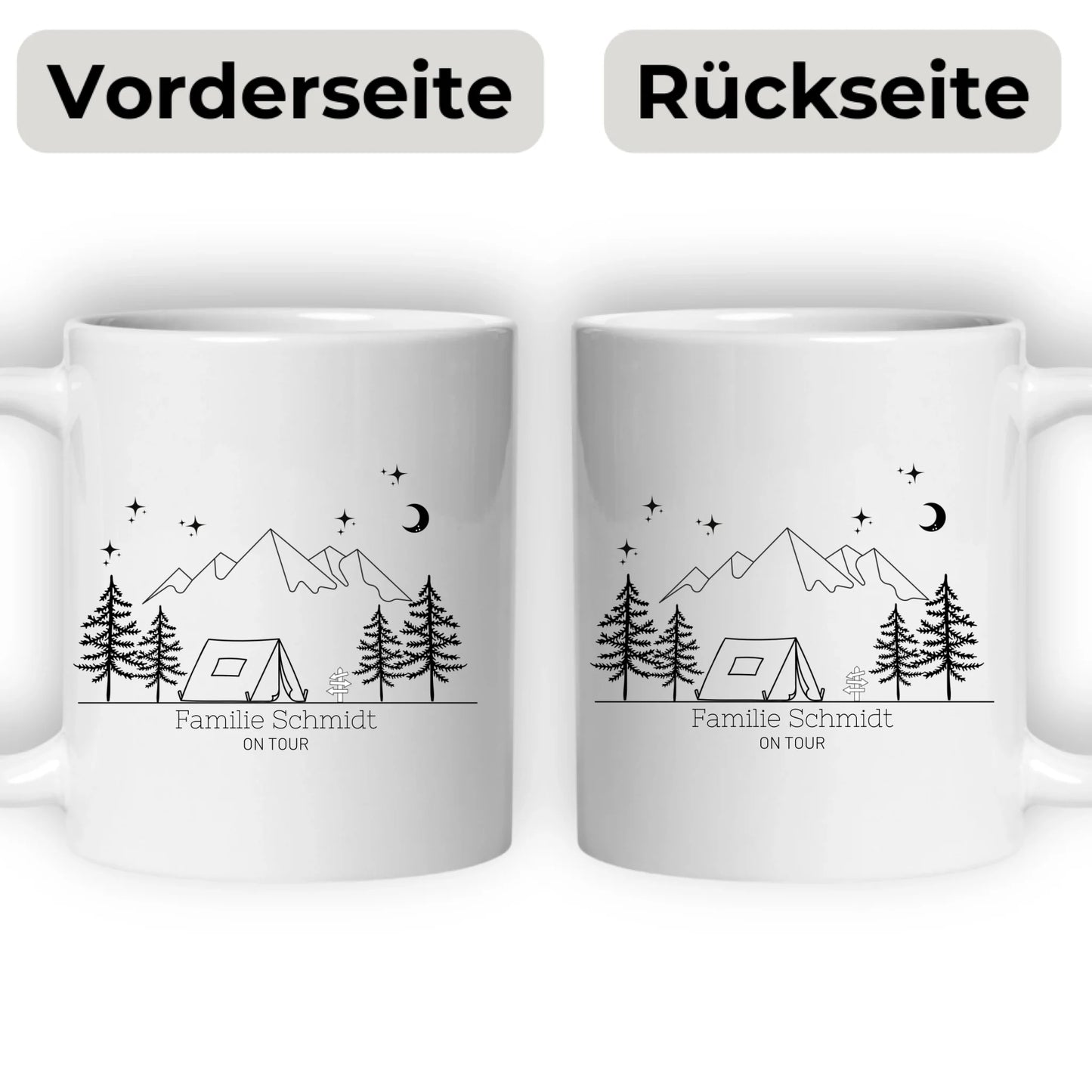 Tasse de camping "Tente"