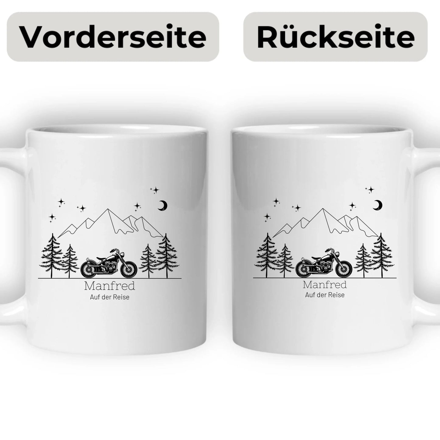 Retro Motorrad Camping Tasse Little Mathilda Little Mathilda Customizer