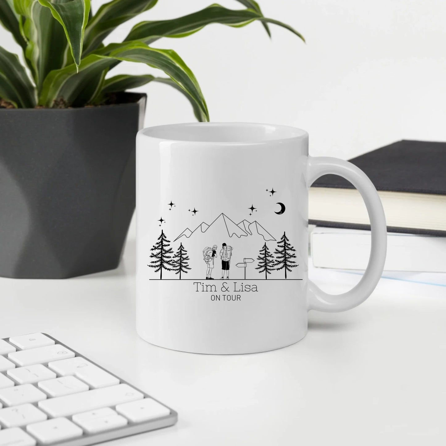 Emaille Camping Tasse Wanderer Little Mathilda Little Mathilda Emaille Tasse