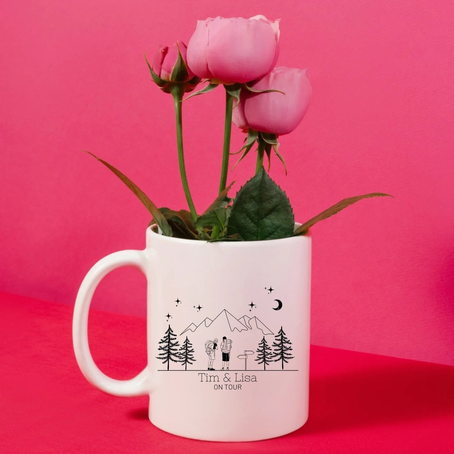 Emaille Camping Tasse Wanderer Little Mathilda Little Mathilda Emaille Tasse