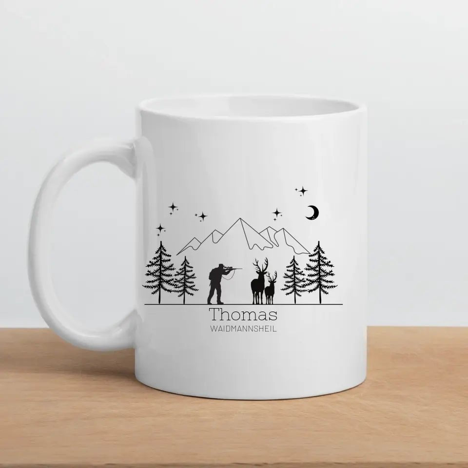 Jägertasse mit Namen Little Mathilda Little Mathilda Emaille Tasse