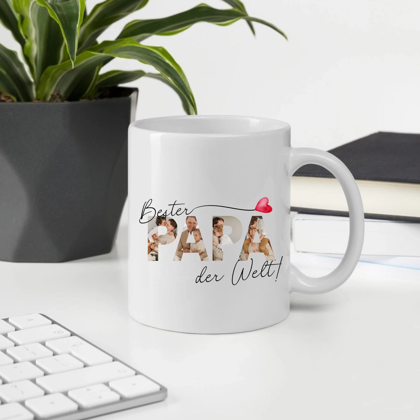 Bester Papa Tasse mit Fotos Little Mathilda Little Mathilda Keramik Tasse