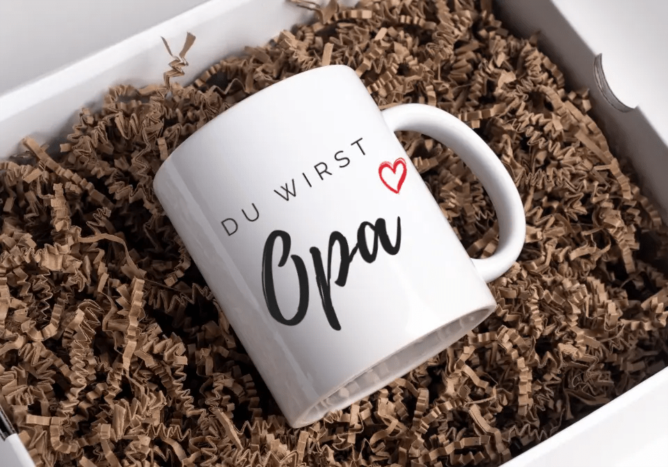 Du wirst Opa... Little Mathilda Little Mathilda Keramik Tasse