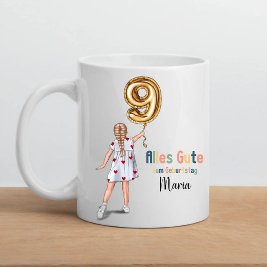 Personalisierte Geburtstagstasse für Mädchen Little Mathilda Little Mathilda Keramik Tasse