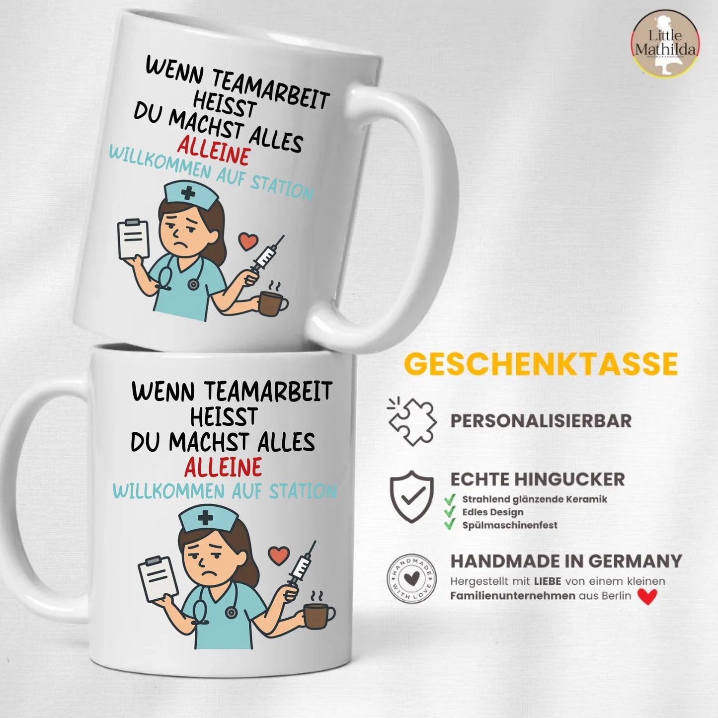 Geschenktasse zum Abschluss Bachelor Geschenk Prüfung bestanden Abschlussgeschenk von Little Mathilda (1)