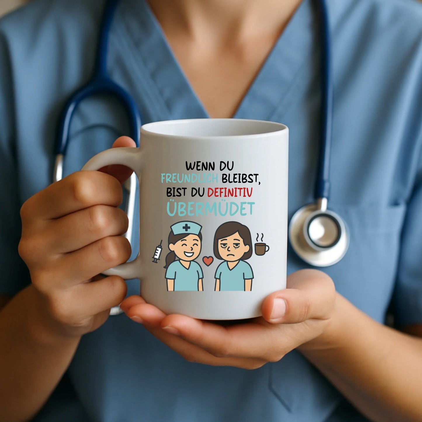 Krankenschwester Tasse