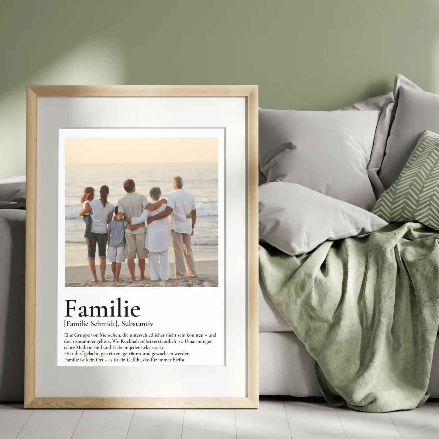 Familie - personalisiertes Definitions Poster mit Wunschfoto Little Mathilda Little Mathilda Poster