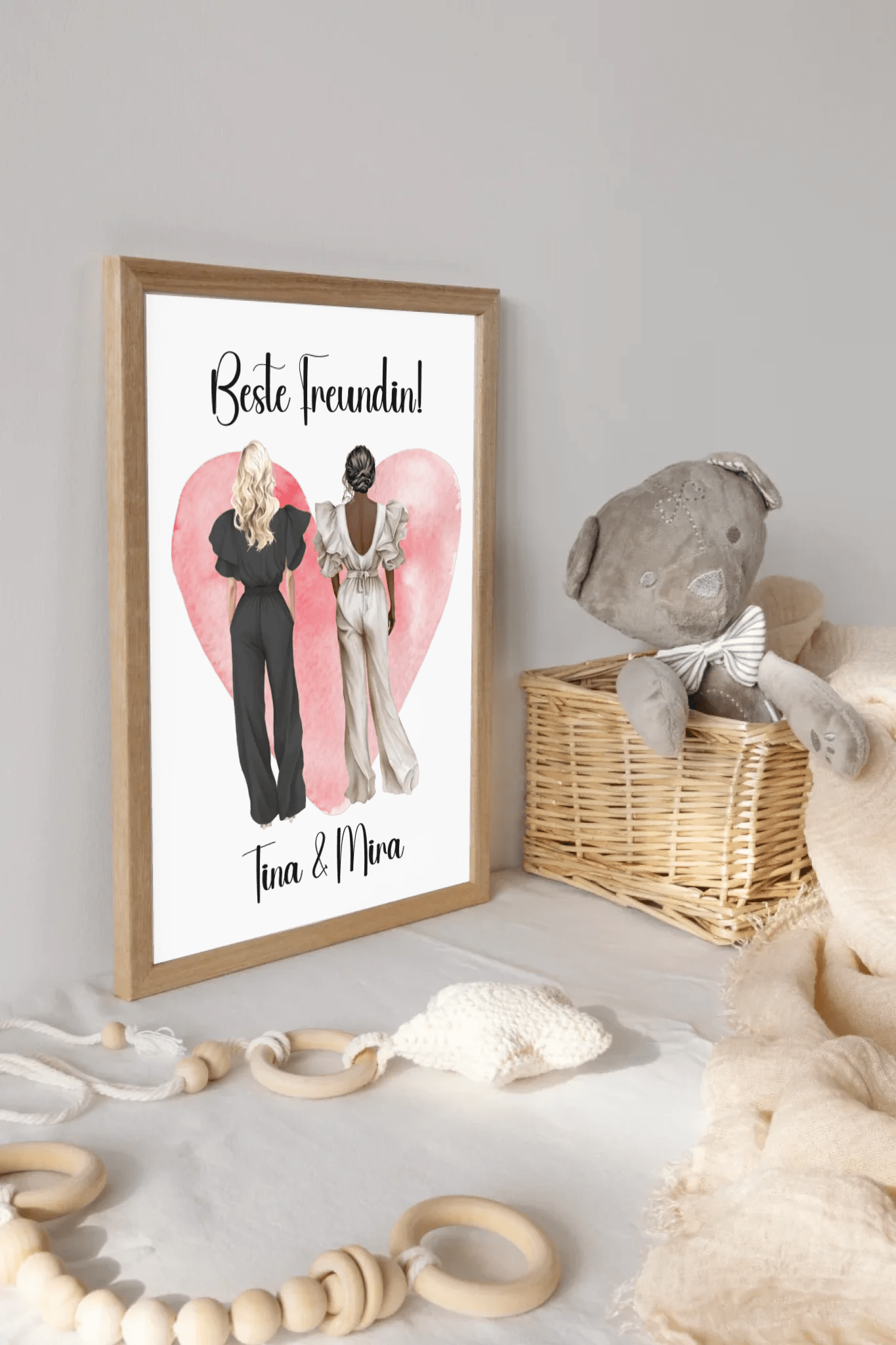 Personalisierte Poster: Beste Freundin Little Mathilda Little Mathilda Poster