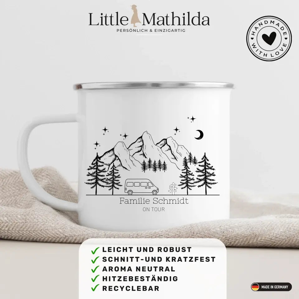 Camping Tasse "Mountains"