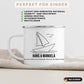 Segelboot Tasse mit Namen