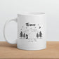 Emaille Angler Tasse "Petri Heil"
