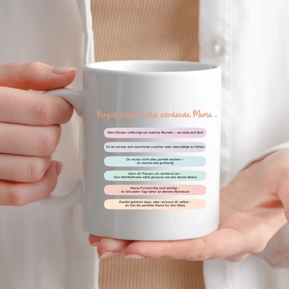Geschenktasse für werdende Mama´s