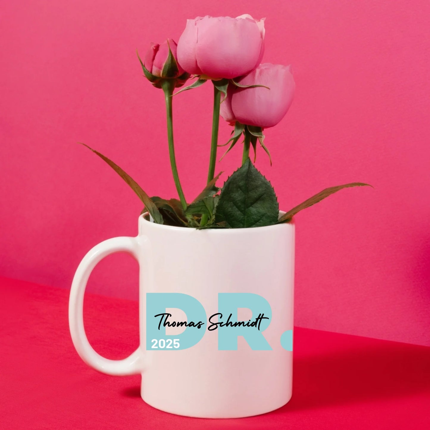 Geschenk zum Doktortitel: Personalisierte Tasse Doktor 2025