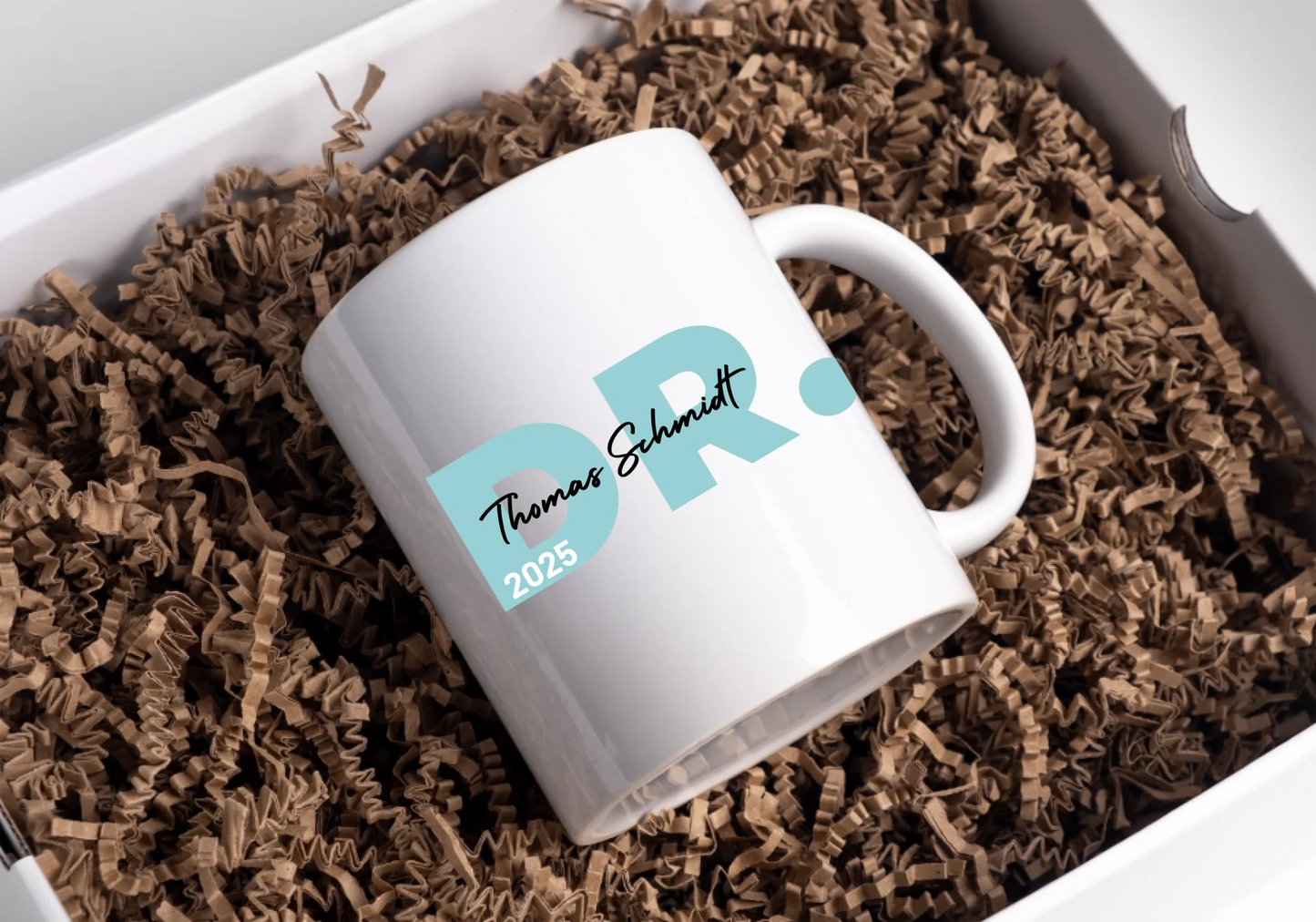 Geschenk zum Doktortitel: Personalisierte Tasse Doktor 2025