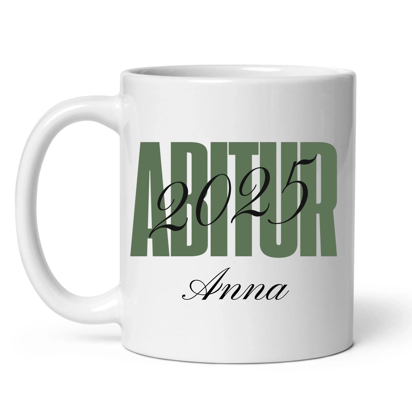 Personalisierte Tasse Abitur 2025