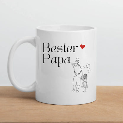 Personalisierte Tasse „Bester Papa“