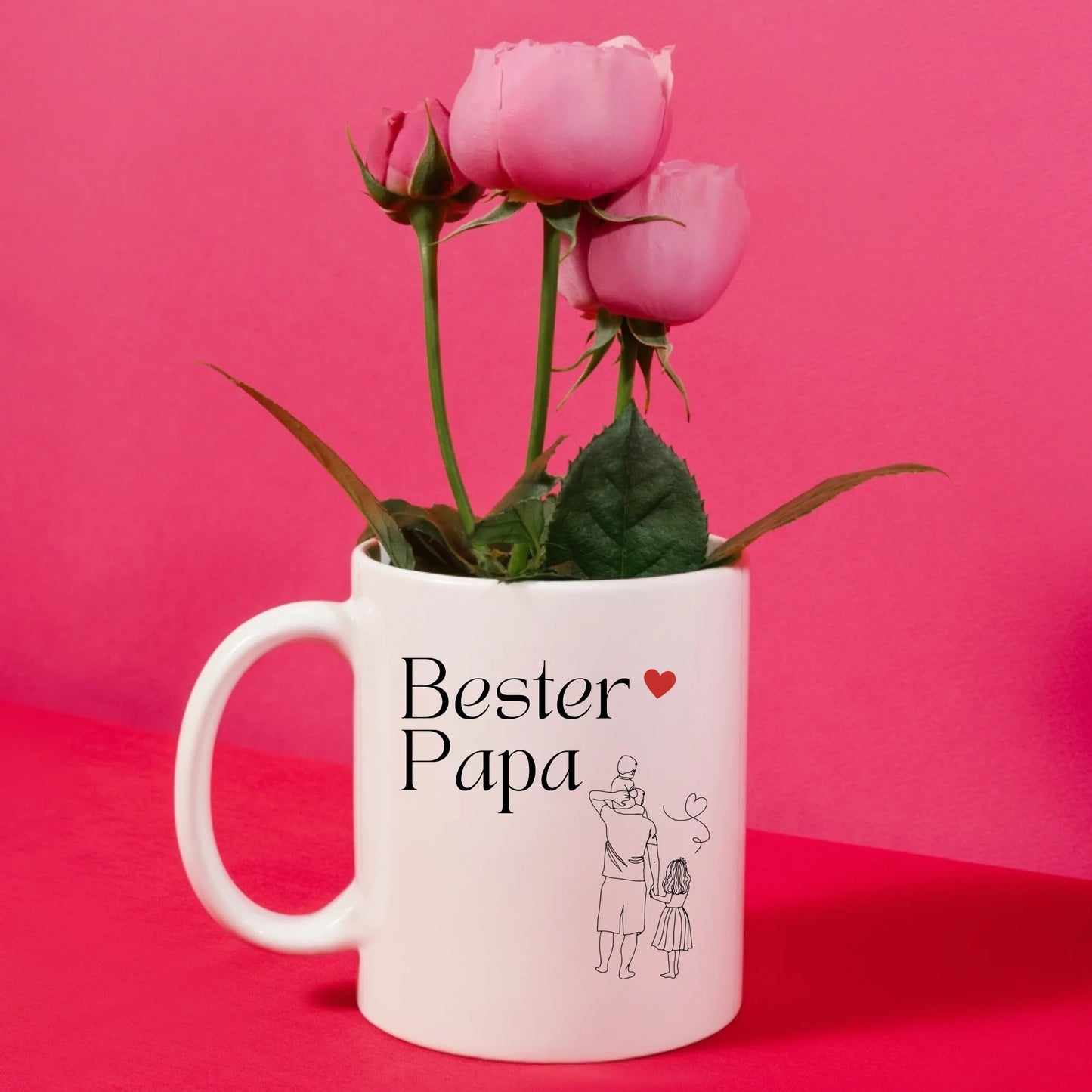 Personalisierte Tasse „Bester Papa“