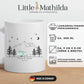 Emaille Tasse "Grüner Hippie"