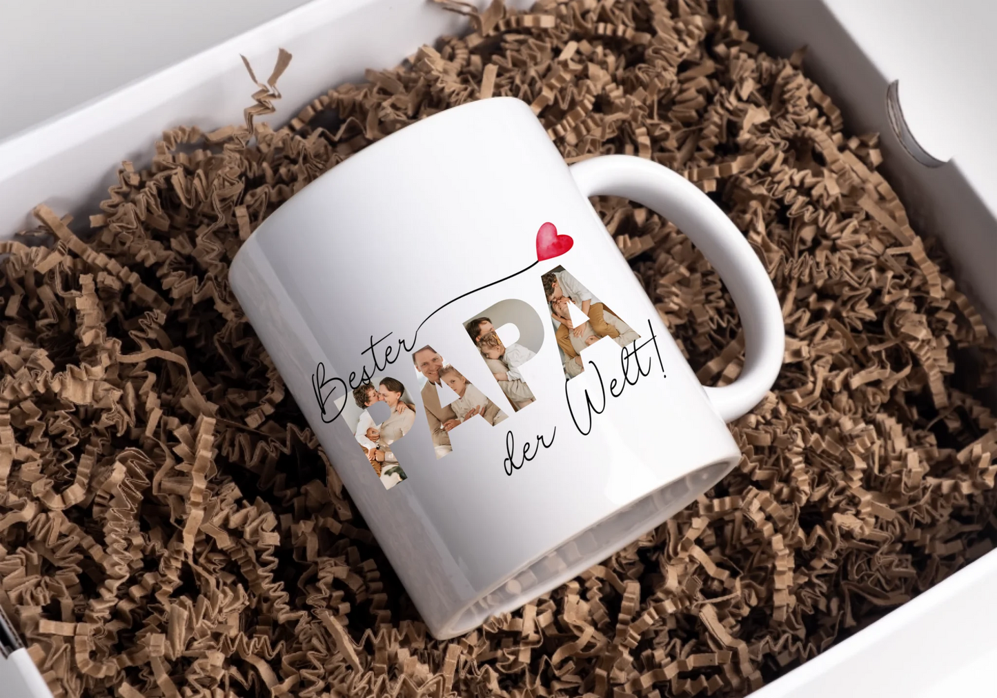 Bester Papa Tasse mit Fotos
