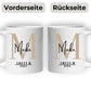 Personalisierte Tasse zum Abschluss