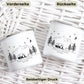 Emaille Camping Tasse Liebesanhänger