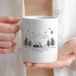 Emaille Camping Tasse Liebesanhänger
