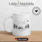 Emaille Camping Tasse Liebesanhänger