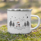 Emaille Tasse "Aquarell Camper"