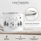 Emaille Camping Tasse Wanderer
