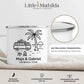 Emaille Camping Tasse Sommerurlaub