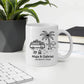 Emaille Camping Tasse Sommerurlaub