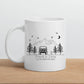 Emaille Camping Tasse Offroad