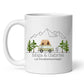 Emaille Camping Tasse Dachzelt