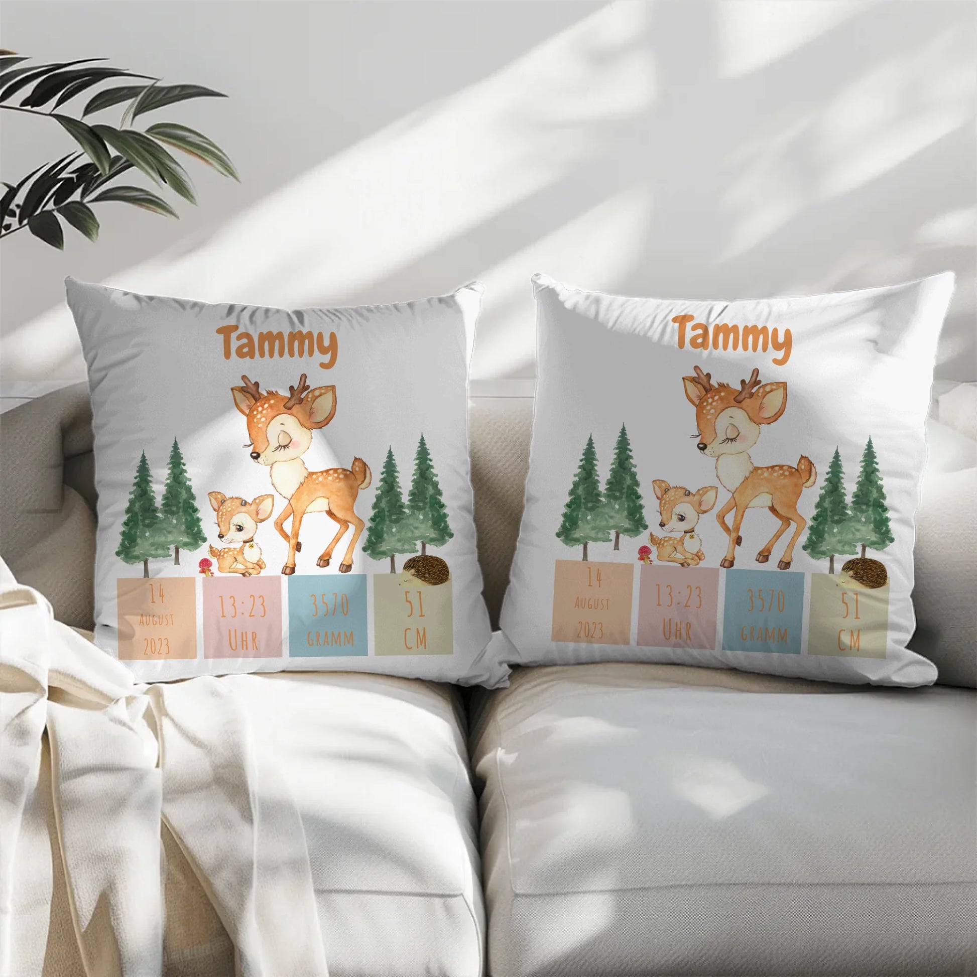 Pillow - Square - all color - 2pcs