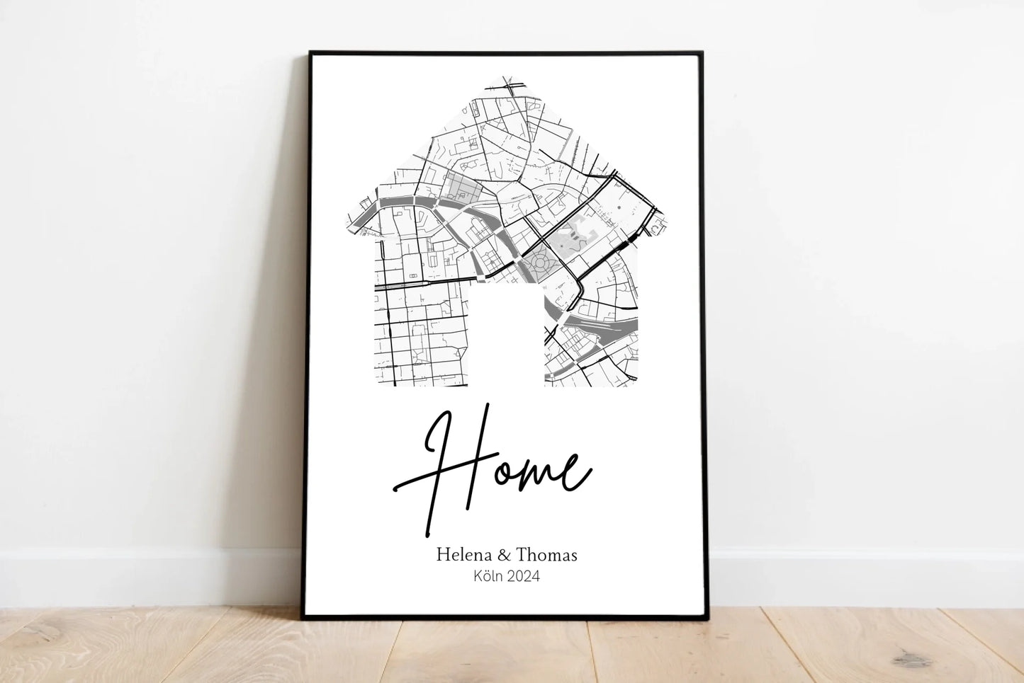 Affiche Personnalisée : Maison