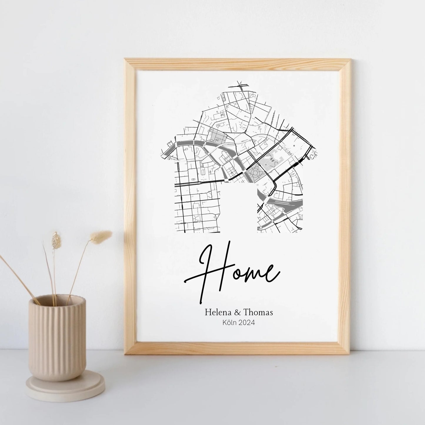 Affiche Personnalisée : Maison