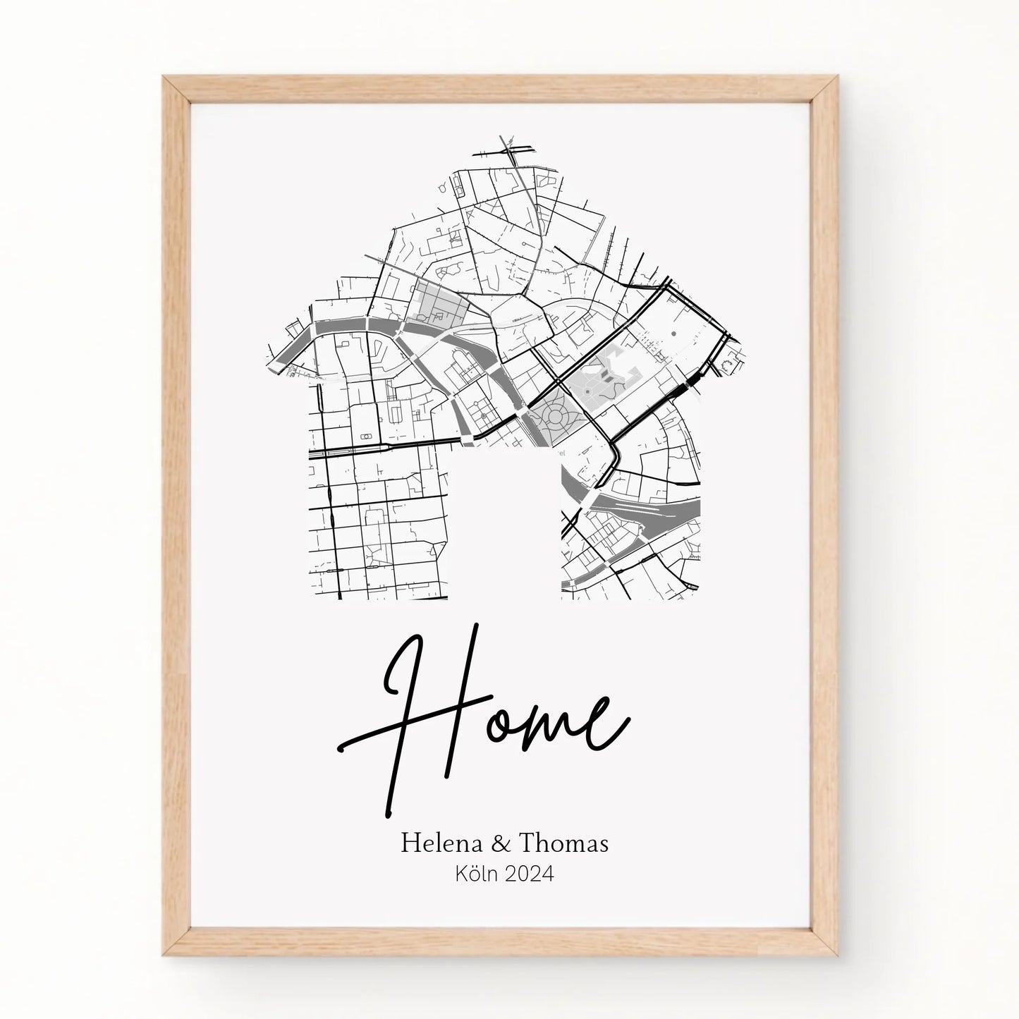 Affiche Personnalisée : Maison
