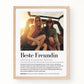 Definitionsposter "Beste Freundin"