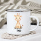 Personalisierte Kindertasse Giraffe mit Namen