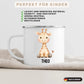 Personalisierte Kindertasse Giraffe mit Namen