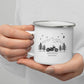 Retro Motorrad Camping Tasse